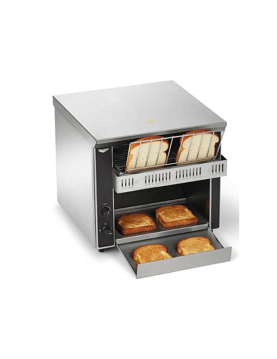 Horno tostador de pan con cinta transportadora 2.6 KW 468*418