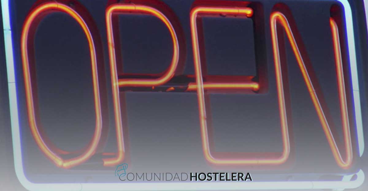 apertura de un restaurante