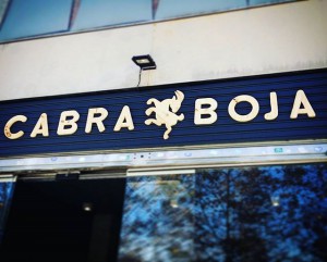 cabraboja letrero